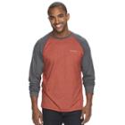 Men's Columbia Wildberry Classic-fit Omni-wick Raglan Tee, Size: Medium, Lt Orange