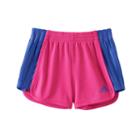Girls 4-6x Adidas Mesh Shorts, Girl's, Size: 6x, Med Pink