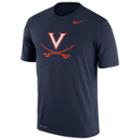 Men's Nike Virginia Cavaliers Legend Dri-fit Tee, Size: Small, Blue (navy)