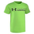 Boys 4-7 Under Armour Logo Graphic Tee, Size: 4, Gold