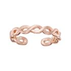 Lc Lauren Conrad Twisted Toe Ring, Women's, Med Pink