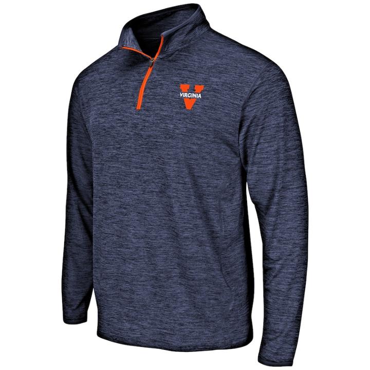 Men's Virginia Cavaliers Action Pass Pullover, Size: Xxl, Grey