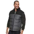 Men's Rock & Republic Puffer Vest, Size: Medium, Black