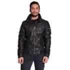 Men's Excelled Leather Bomber Jacket, Size: Xxl, Black