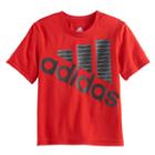 Boys 4-7x Adidas Shockwave Logo Tee, Size: 6, Med Red