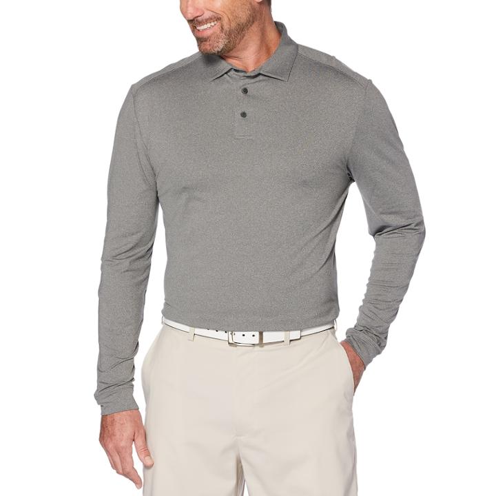 Men's Grand Slam Motionflow 360 Performance Golf Polo, Size: Large, Grey