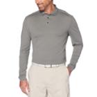 Men's Grand Slam Motionflow 360 Performance Golf Polo, Size: Large, Grey