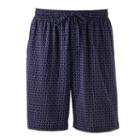 Men's Croft & Barrow&reg; True Comfort Sleep Shorts, Size: Large, Blue