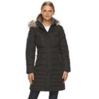 Women's Free Country Hooded Down Puffer Jacket, Size: Medium, Black