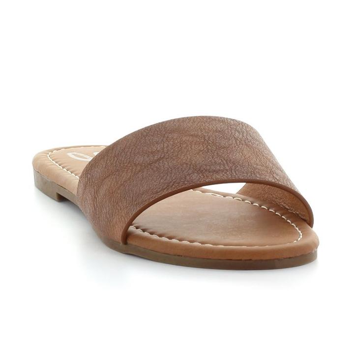 Seven7 Solo Women's Slide Sandals, Size: 10, Brown