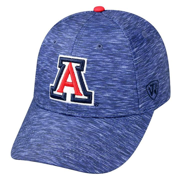 Adult Arizona Wildcats Warp Speed Adjustable Cap, Men's, Blue (navy)