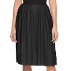 Women's Apt. 9&reg; Pleated Skirt, Size: Large, Black