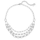 Dana Buchman Chain Link Swag Necklace, Women's, Silver