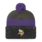 Adult '47 Brand Minnesota Vikings Static Cuff Knit Hat, Men's, Char