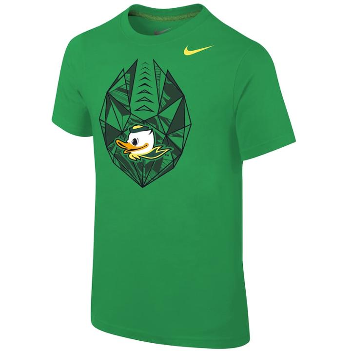 Boys 8-20 Nike Oregon Ducks Football Icon Tee, Size: Xl 18-20, Green