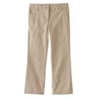 Girls 4-16 & Plus Size Chaps Twill Bootcut Pants, Size: 10, Med Beige
