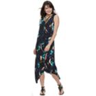 Women's Apt. 9 Strappy Shark-bite Maxi Dress, Size: Xl, Black