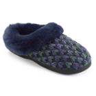 Dearfoams Women's Knit Space-dyed Clog Slippers, Size: Small, Blue Other