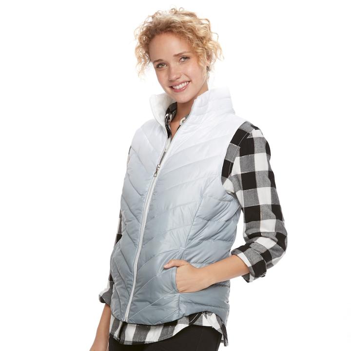 Juniors' So&reg; Puffer Vest, Teens, Size: Small, Other Clrs