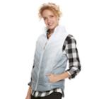 Juniors' So&reg; Puffer Vest, Teens, Size: Small, Other Clrs