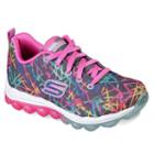 Skechers Skech Air Color Chaos Girls' Sneakers, Size: 6, Grey Other