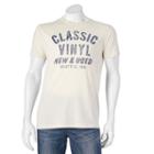 Men's Sonoma Goods For Life&trade; Classic Vinyl Tee, Size: Medium, Brown Over
