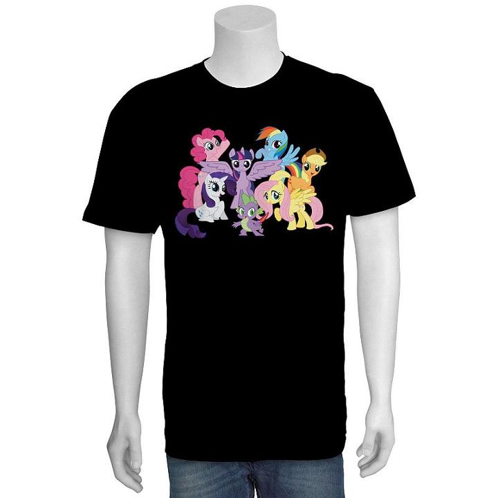 My Little Pony Tee - Men, Size: Medium, Black