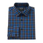 Men's Apt. 9&reg; Extra-slim Fit Gingham-checked Stretch Dress Shirt, Size: 17 36/37, Brt Blue