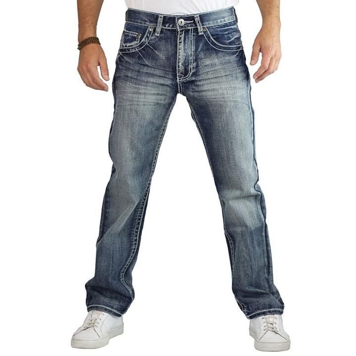 Men's Earl Jean Gibson Straight-leg Jeans, Size: 34x32, Beige Oth