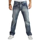 Men's Earl Jean Gibson Straight-leg Jeans, Size: 34x32, Beige Oth