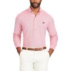 Men's Chaps Classic-fit Oxford Mesh Polo, Size: Medium, Pink