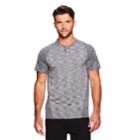 Men's Gaiam Embrace Henley Tee, Size: Medium, Grey