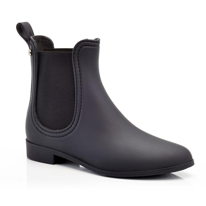 Henry Ferrera Clarity Sky Women's Water Resistant Chelsea Boots, Size: Medium (7), Black
