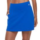 Women's Fila Sport&reg; Side Zipper Knit Skort, Size: Xl, Med Blue