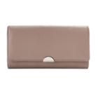 Apt. 9&reg; Lambskin Leather Rfid-blocking Full Clutch, Women's, Natural