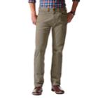 Men's Dockers&reg; Jean Cut D2 Straight-fit Stretch Twill Pants, Size: 36x34, Dark Grey