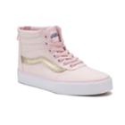 Vans My Maddie Zip Girls' High-top Skate Shoes, Size: 3, Med Pink