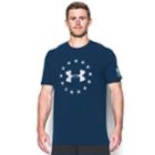 Men's Under Armour Freedom Tee, Size: Small, Blue (navy)