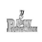Insignia Collection Sterling Silver I Love My Police Mom, Women's, Multicolor