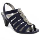 London Fog Nanci Women's High Heel Sandals, Size: Medium (7.5), Blue