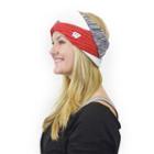 Women's Zoozatz Wisconsin Badgers Criss-cross Headband, Multicolor