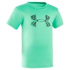 Boys 4-7 Under Armour Logo Graphic Tee, Size: 7, Green