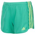 Girls 7-16 Adidas Three Stripe Mesh Shorts, Size: Xl, Med Green