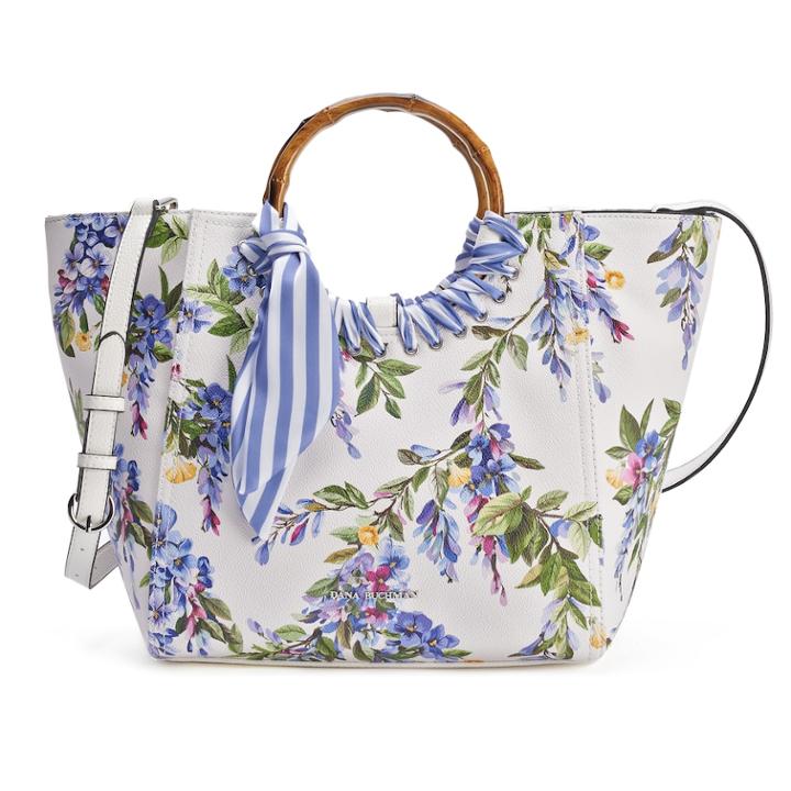 Dana Buchman Lucille Convertible Tote Bag, Women's, White