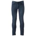 Men's Dusted Straight-leg Stretch Jeans, Size: 36x34, Med Blue