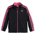 Toddler Girl Adidas Warm-up Tricot Lightweight Jacket, Size: 4t, Oxford