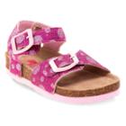Rugged Bear Toddler Girls' Glitter Sandals, Girl's, Size: 6 T, Pink