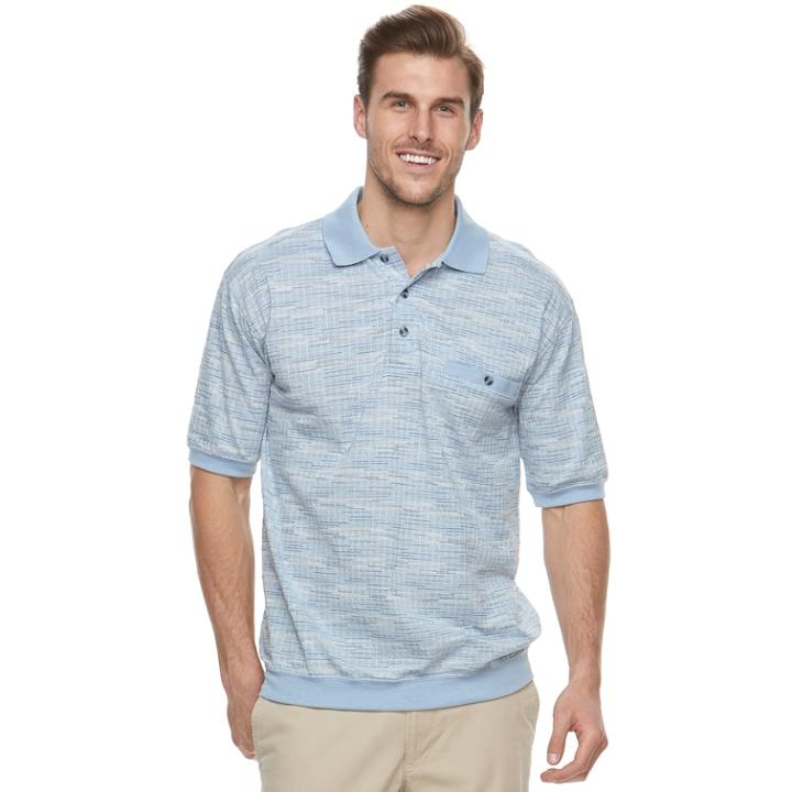 Big & Tall Safe Harbor Regular-fit Banded-bottom Polo, Men's, Size: 3xb, Brt Blue