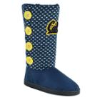 Women's Cal Golden Bears Button Boots, Size: Large, Blue (navy)