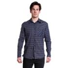 Men's Excelled Slim-fit Plaid Button-down Shirt, Size: Xxl, Blue